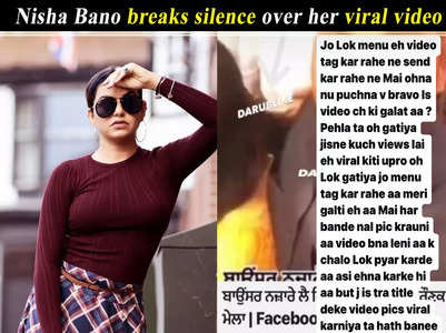 Nisha Bano speaks about her viral video