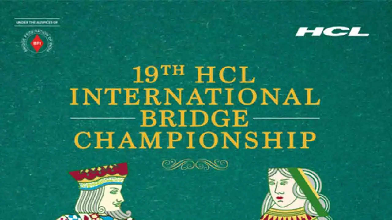 HCL International Bridge Championship from October 11 | More sports News -  Times of India