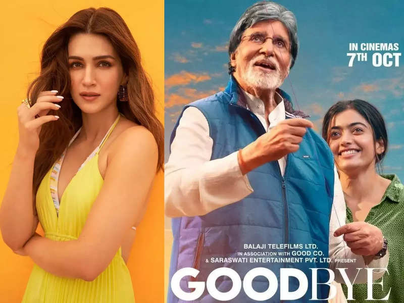 Kriti Sanon is given 'special thanks' in Amitabh Bachchan-Rashmika Mandanna starrer 'Goodbye'. Here's why