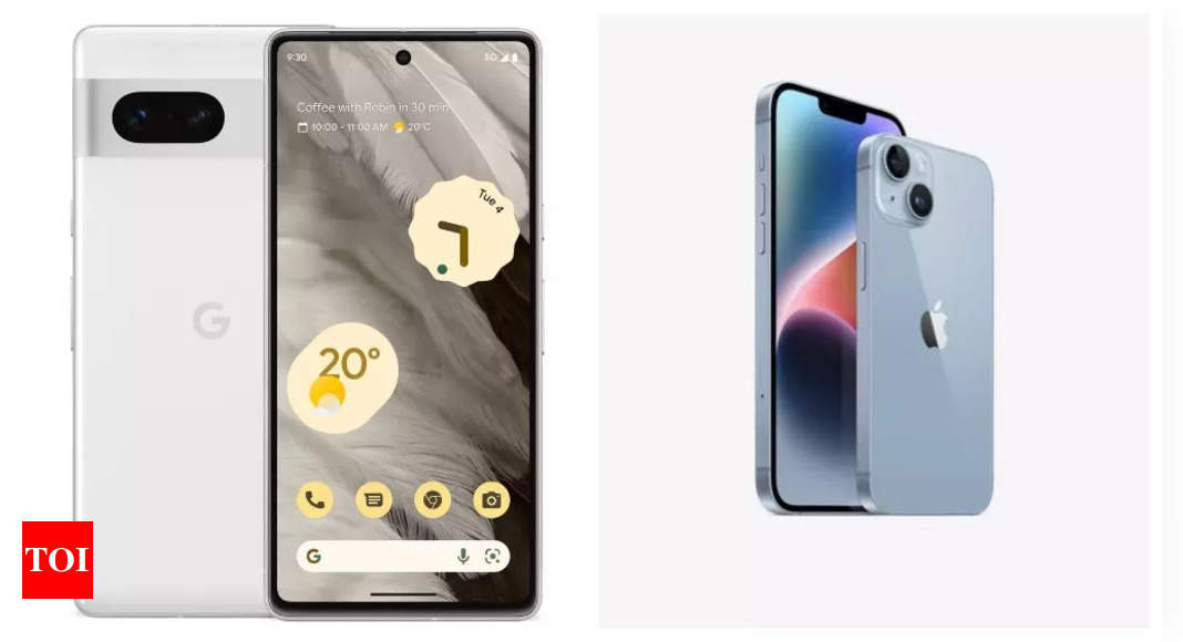 Google Pixel 7 vs iPhone 14: Comparing the two non-Pro premium phones