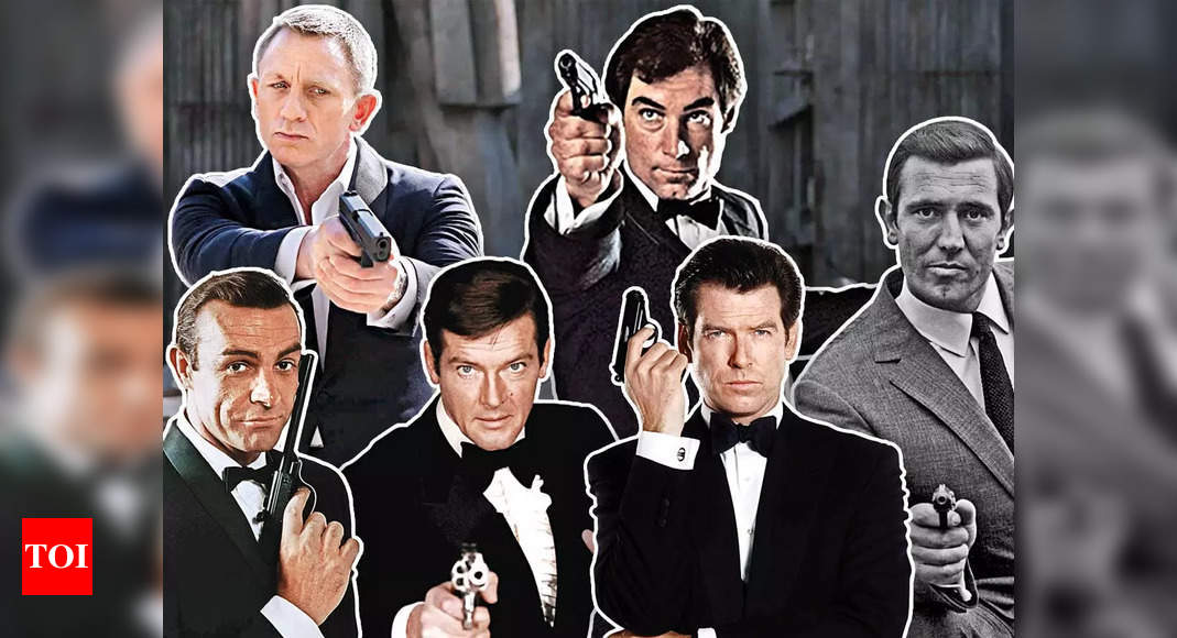 60 years of James Bond | English Movie News - Times of India