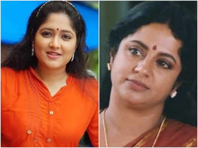 Anusree remembers sharing the screen with late actress Sreevidya, says 'She hit me for a scene but later apologised and gave me so many presents'