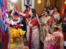 Jaipur women celebrated Sindoor Khela with enthusiasm