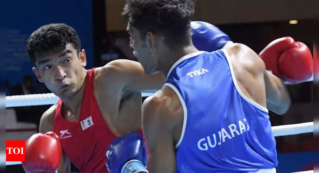 Boxing at National Games: Simranjit Kaur Baath, Shiva Thapa, Saweety Boora win easy to advance to next round | Boxing News – Times of India