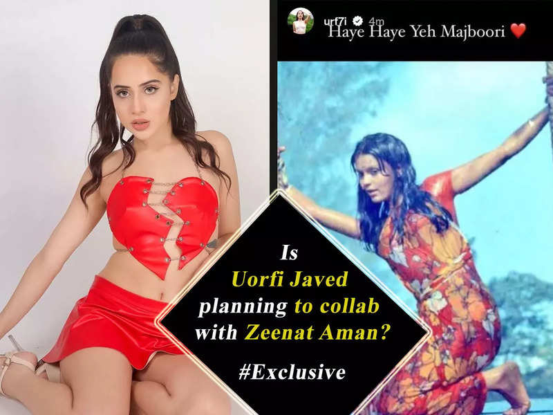 Uorfi Javed drops Zeenat Aman’s bold pictures on social media; says “‘Haye Haye Yeh Majboori’ it is so hard to keep my excitement down” - Exclusive