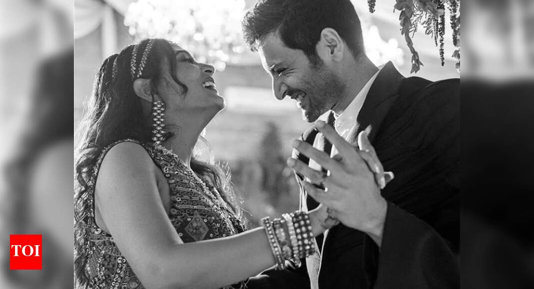 Ali and Richa share happy photos from their wedding reception; say ...