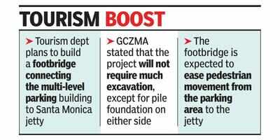 Panaji footbridge, Reis Magos ropeway get GCZMA approval