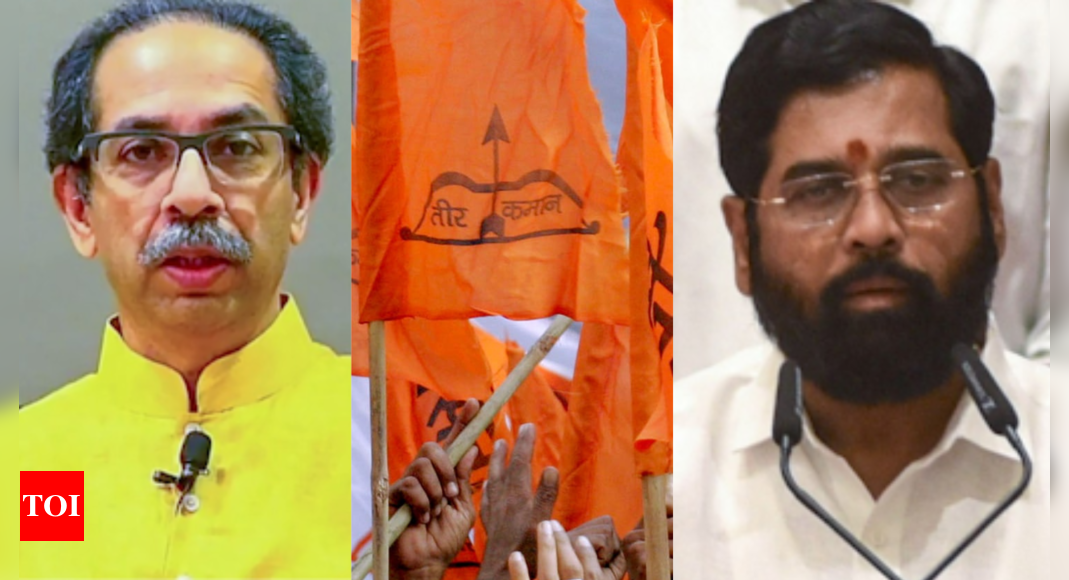 EC bars Uddhav Thackeray, Eknath Shinde from using Shiv Sena name or poll symbol | India News – Times of India