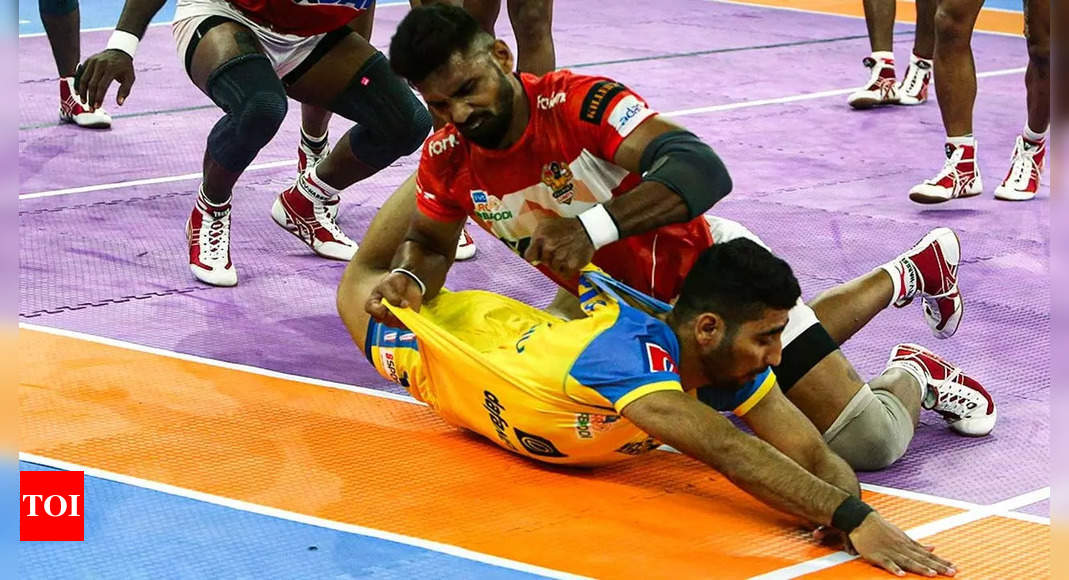 Pro Kabaddi League: Patna Pirates and Puneri Paltan play out a thrilling draw | Pro-Kabaddi-League News – Times of India