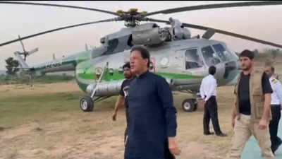Pak's ex-PM Imran Khan's helicopter makes emergency landing in Rawalpindi due to technical snag