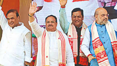 Congress forgot northeast was India’s part, PM Narendra Modi unified it: Amit Shah in Guwahati