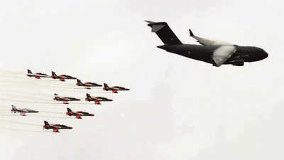 Indian Air Force aircraft jazz up skies