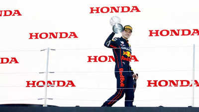 Transplanteren volume applaus Red Bull's Max Verstappen retains F1 world title after Japan GP win |  Racing News - Times of India