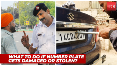 HSRP number plate damaged or stolen? Here’s what you should do!