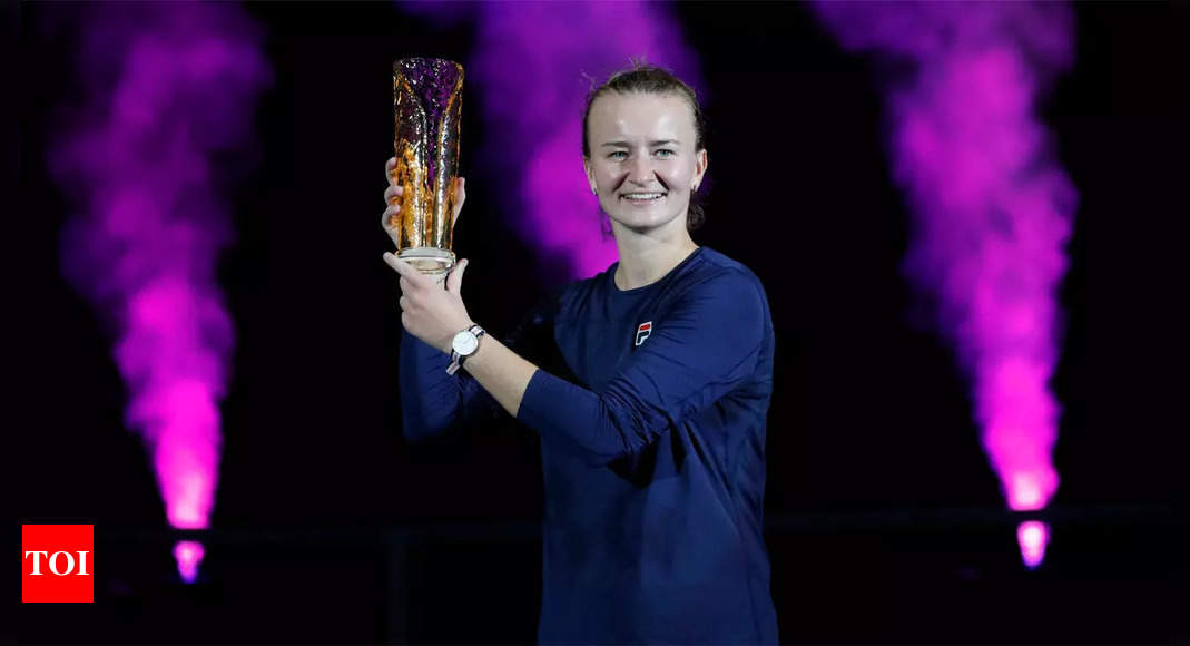 Barbora Krejcikova stuns Iga Swiatek to claim Ostrava title | Tennis News – Times of India