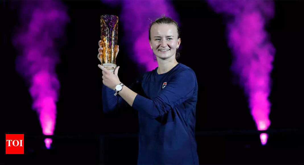 Barbora Krejcikova stuns Iga Swiatek to claim Ostrava title | Tennis News – Times of India