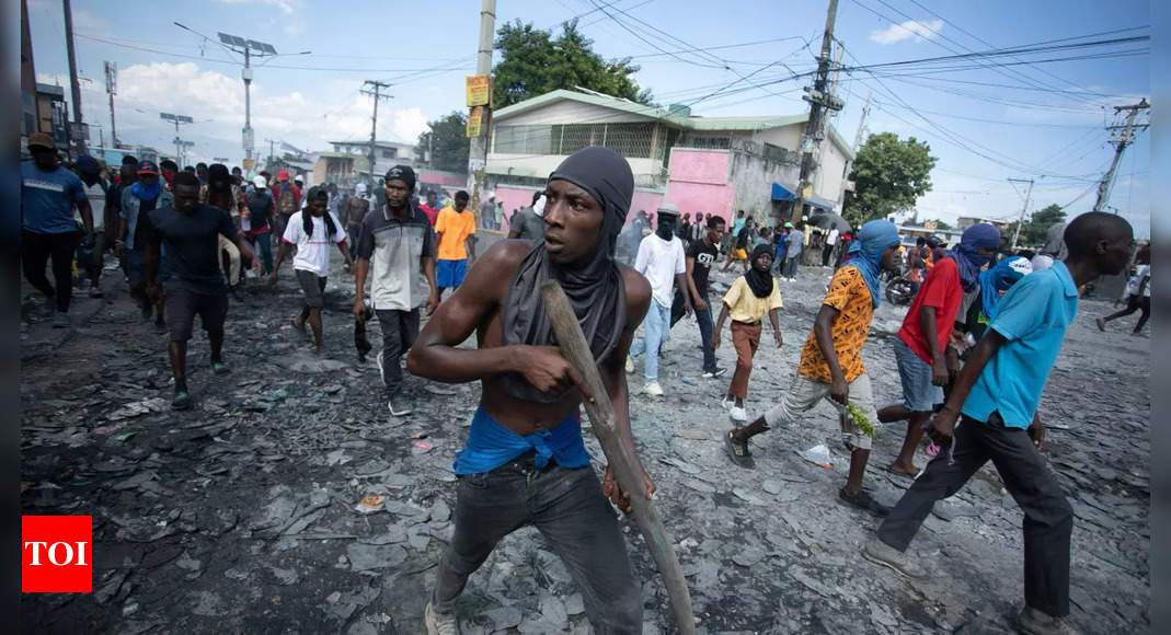 UN ponders rapid armed force to help end Haiti’s crisis – Times of India