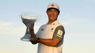 Tom Kim outlasts Patrick Cantlay, wins Shriners for second PGA Tour title