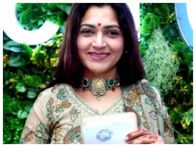 Actress, politician Khushbu Sundar gets Golden Visa for UAE