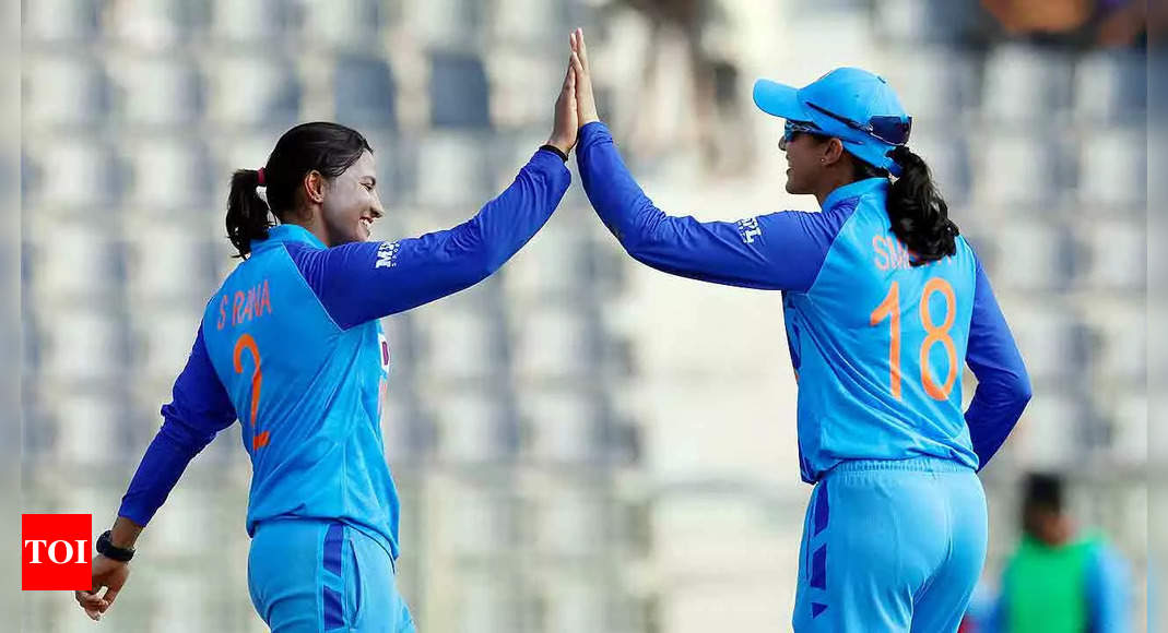 Women’s Asia Cup: India end group league campaign with crushing 9-wicket win over Thailand | Cricket News – Times of India