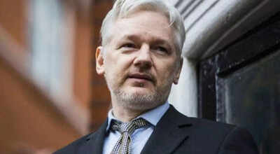 Julian Assange ill with Covid in prison: Wife