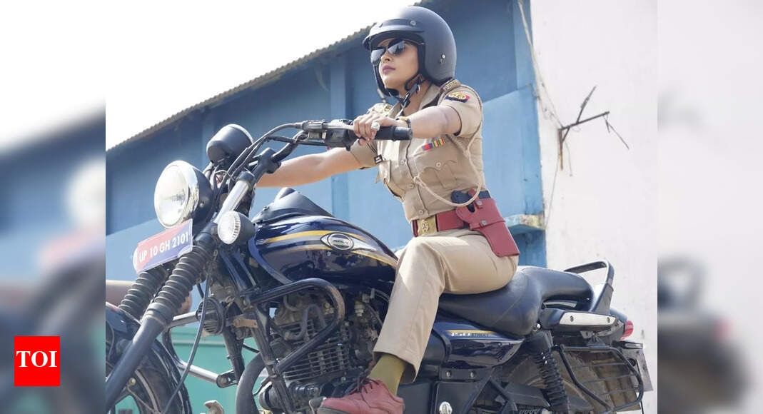 Maddam Sir actress Yukti Kapoor rides a bullet with swag - Times of India