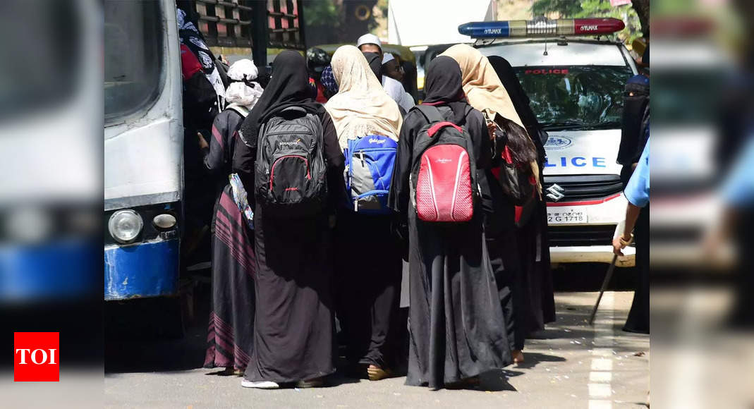 SC likely to pronounce verdict in Karnataka hijab ban matter this week – Times of India