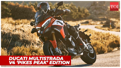 Ducati Multistrada V4 Pikes Peak launched in India at Rs 31.48 lakh