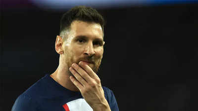 Injured Messi ruled out of PSG's Champions League game against Benfica