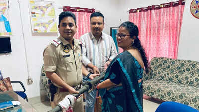 Fishermen stumble upon Ahom king’s 17th century cannon in river in Assam’s Jorhat district