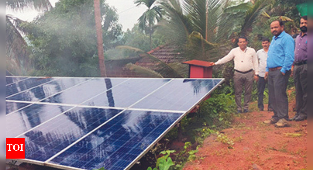 Gp In Puttur Sees Water Supply Success Through Solar Pumps Mangaluru