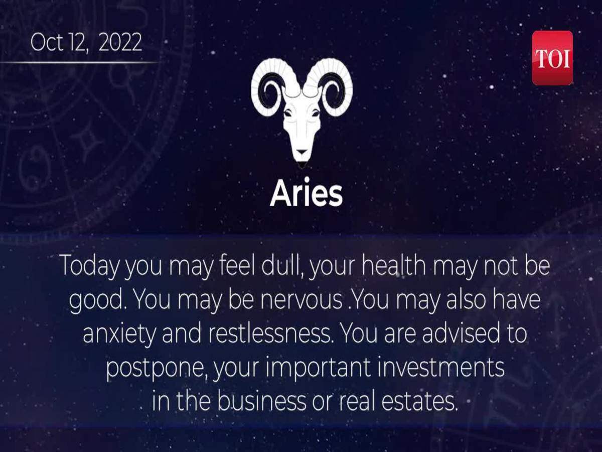 Horoscope today October 12 2022 Here are the astrological predictions for your zodiac signs