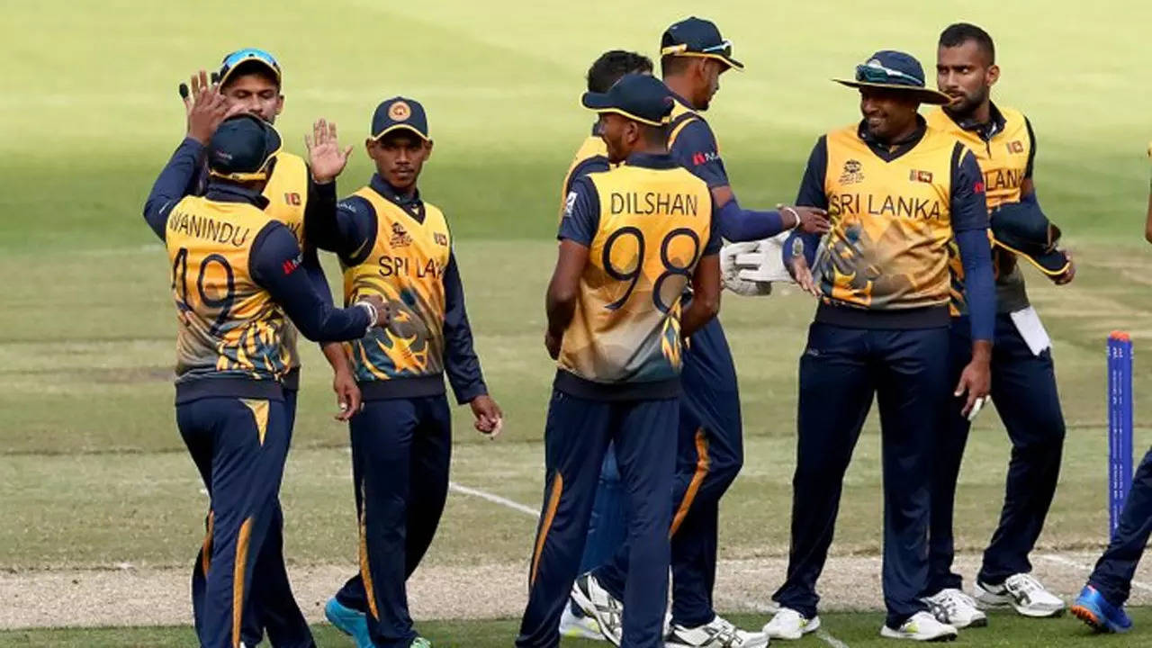 Sri Lanka World Cup T20 International cricket jersey