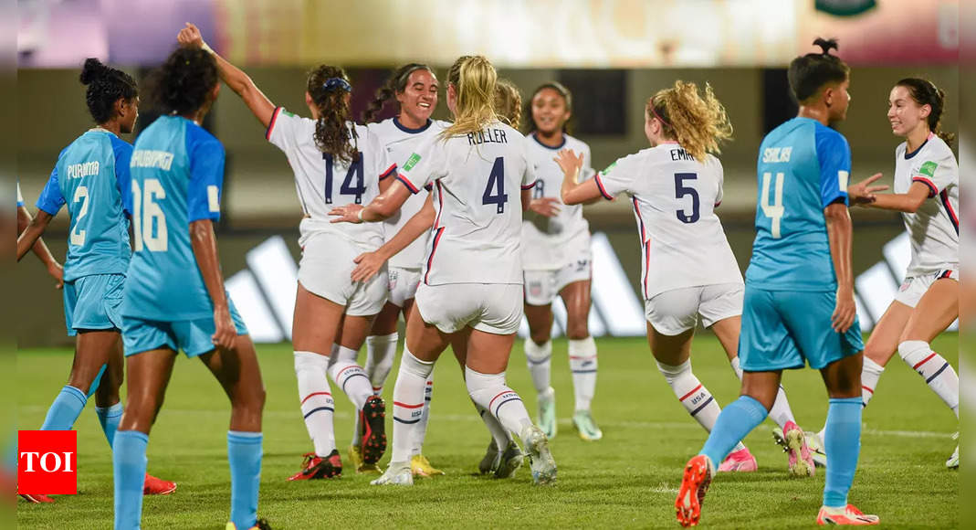 India vs USA, FIFA U-17 Women’s World Cup Live Updates: India 0-0 USA  – The Times of India