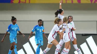 Fifa U 17 Women S World Cup India Get 0 8 Hammering From Usa Football News Times Of India