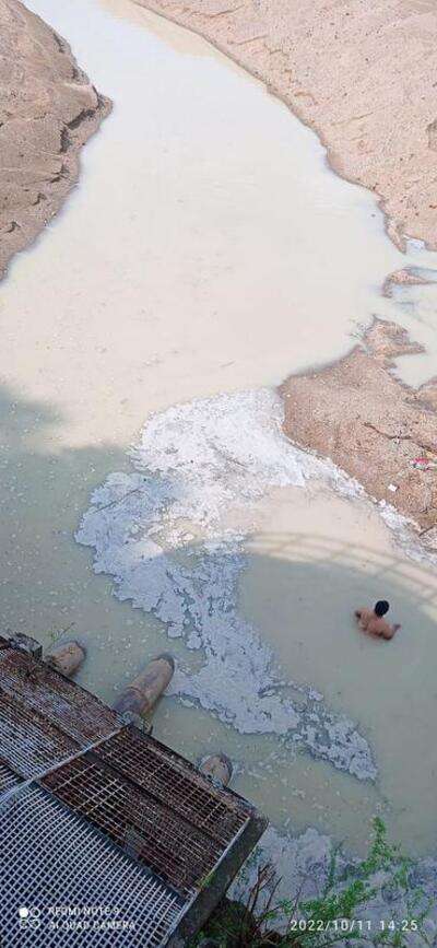 KTPS fly ash discharge in Kanhan hits water supply