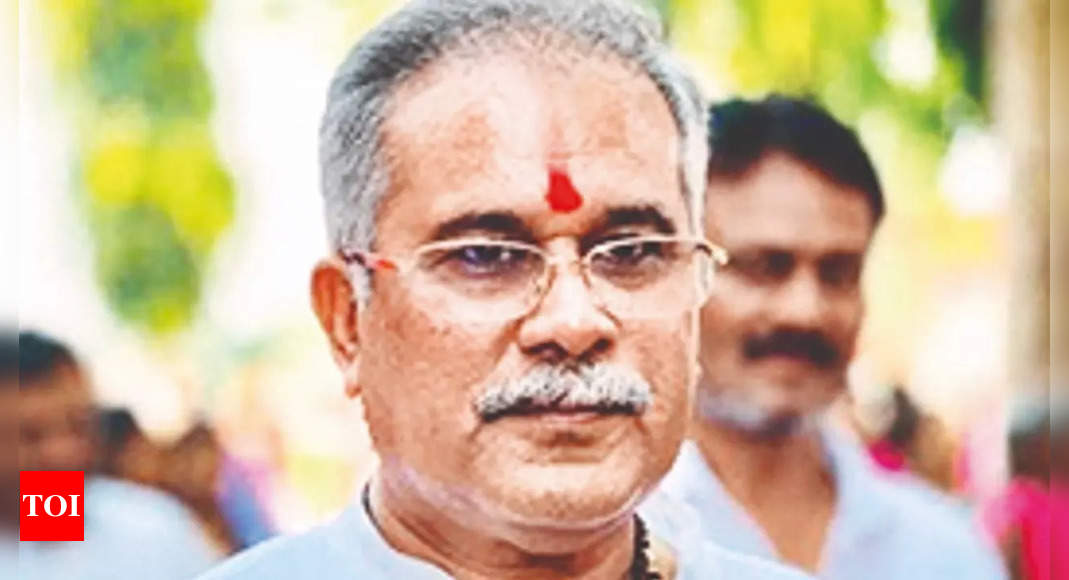 Multiple Ed Raids In Chhattisgarh Cm Baghel Says Its Intimidation Raipur News Times Of India