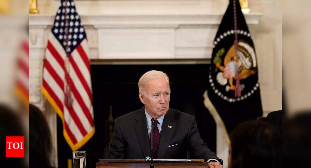 Biden: Joe Biden admits 'very slight' US recession possibility - Times ...