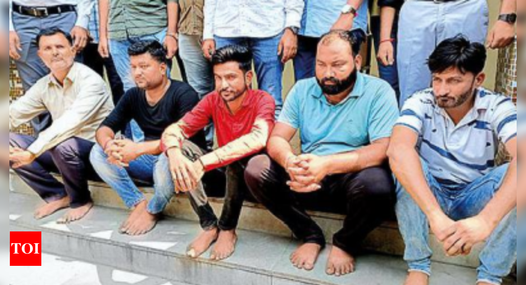 5 Held For Printing Fake Notes Rajkot News Times Of India 8368