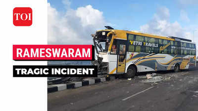 Tamil Nadu: 10 injured as buses collide on Pamban Road Bridge in Rameswaram