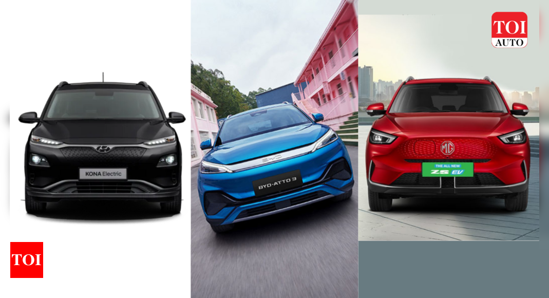 BYD Atto 3 vs MG ZS EV vs Hyundai Kona Electric: Specs, range, expected ...