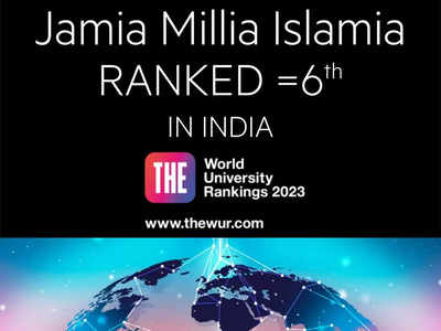 JMI improves rank in Times Higher Education World University Rankings ...