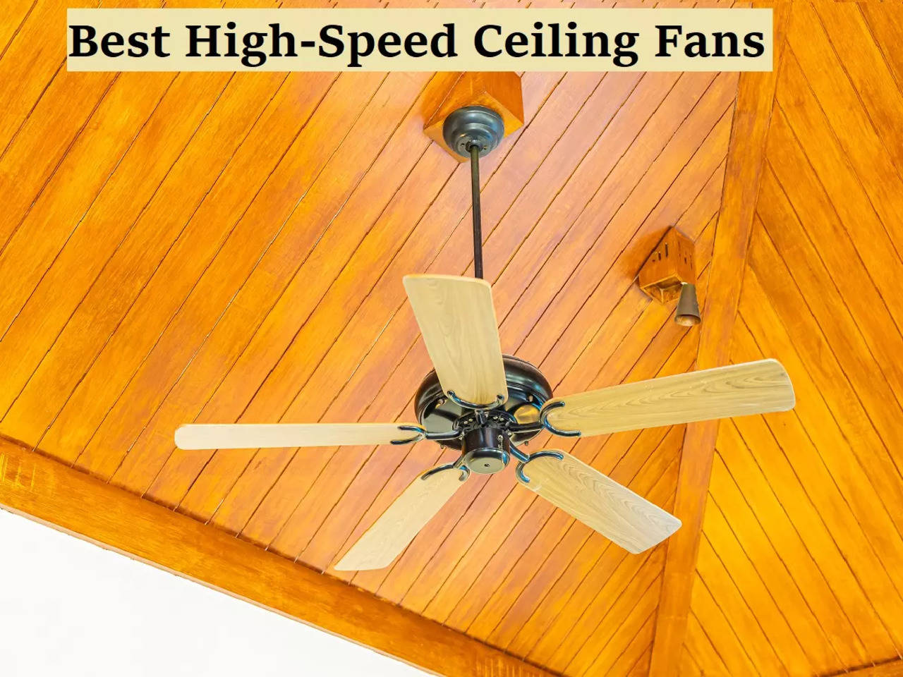 What Size Fan For High Ceiling | Shelly Lighting