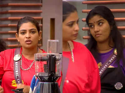 Bigg Boss Tamil 6 VJ Maheshwari and Dhanalakshmi have a heated