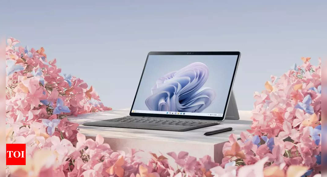 Microsoft Surface Pro 9 with 5G connectivity, Thunderbolt 4 launched: Key details – Times of India