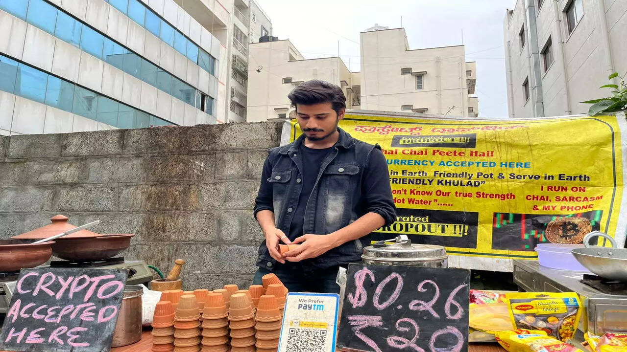 Crypto for a cuppa: A Bengaluru tea shop that accepts new-age currency -  Times of India