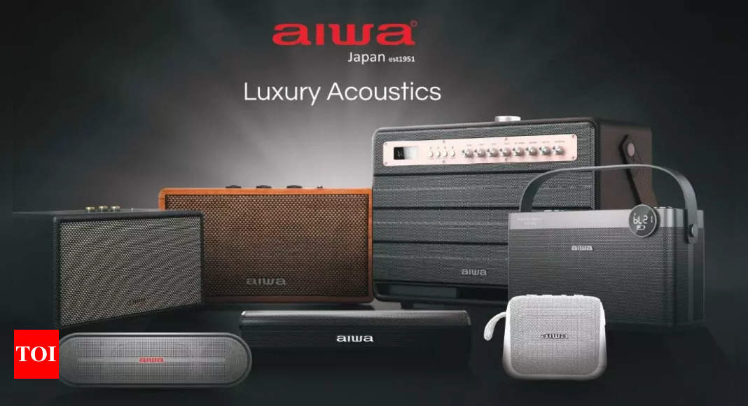 Aiwa launches flagship portable MI-X 330 Meteor speaker at Rs 34,990 – Times of India