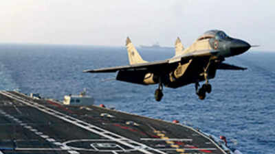 Naval MiG-29K crashes off Goa coast, pilot ejects safely