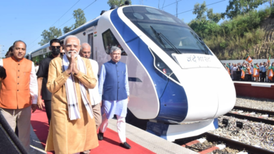 Eye on state polls: PM Modi launches Vande Bharat Express, pharma park during Himachal trip