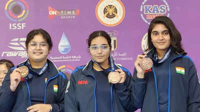 India win bronze in ISSF World Championship